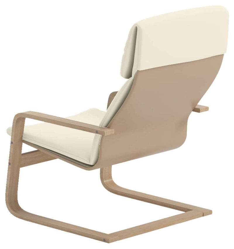 Custom Slipcover Replacement The Pello Chair Cotton Covers Replacement is Custom Made Compatible for IKEA Pello Chair Cover (Or Pello Armchair Slipcover). Multi Color Options (Dark Bluish Gray) - Image 3